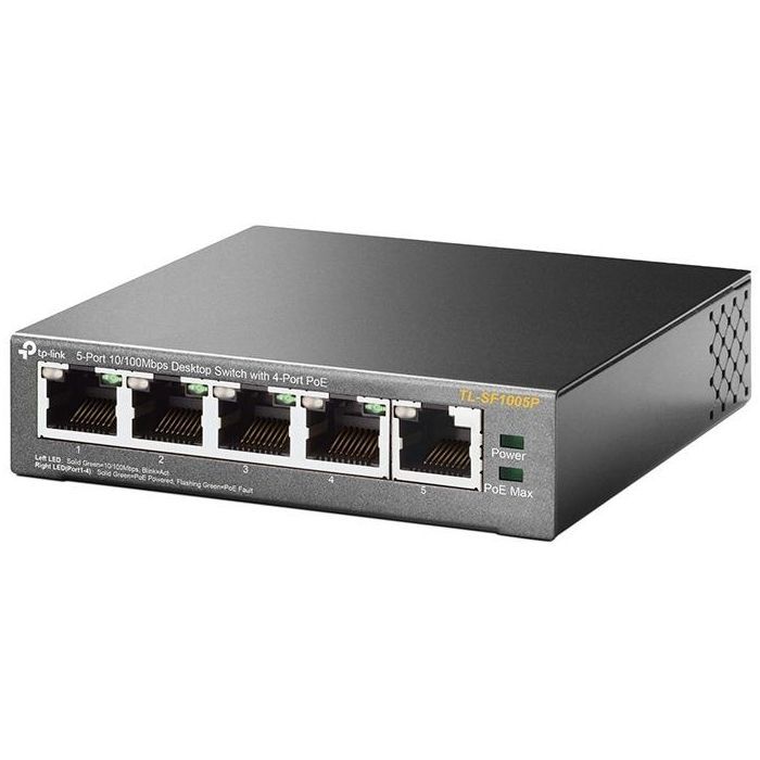 Коммутатор сетевой TP-Link TL-SF1005P изображение 3