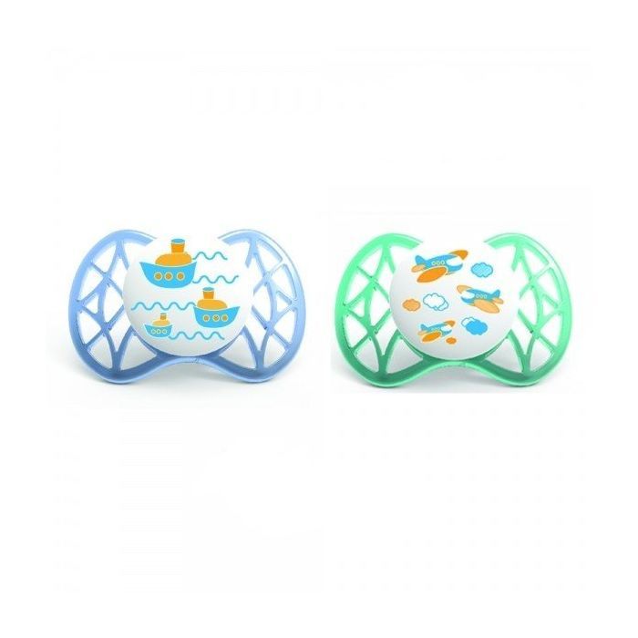 Пустышка Nuvita Air 0м+ 2шт. для мальчика (NV7060Boy)