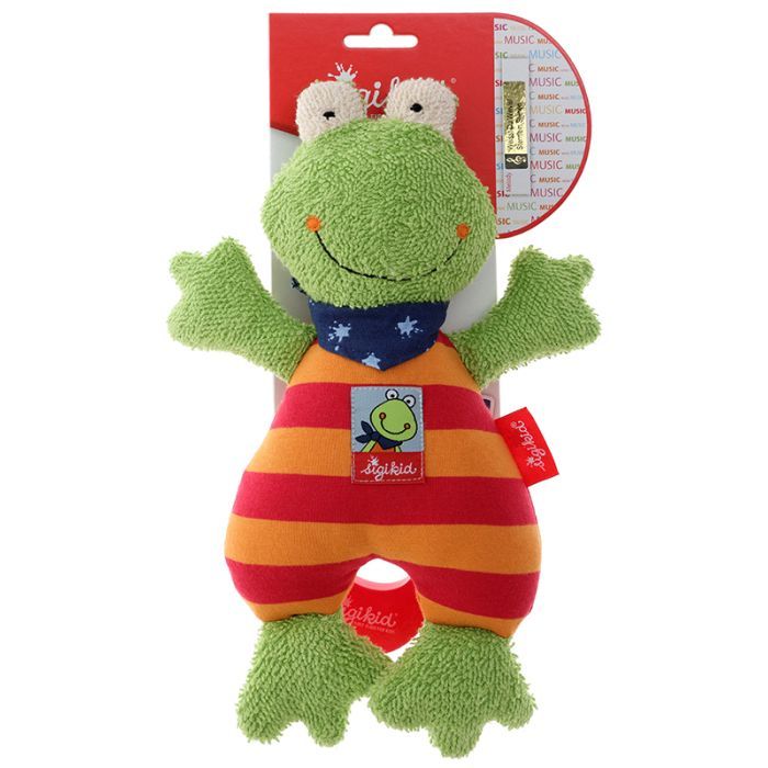 Мягкая игрушка Sigikid Лягушка 27 см (38680SK) изображение 7
