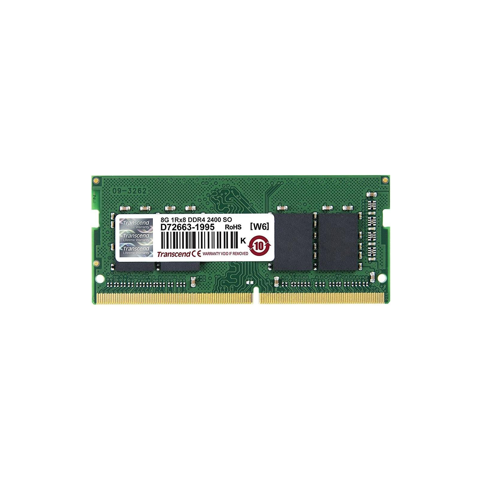 Модуль памяти для ноутбука SoDIMM DDR4 8GB 2400 MHz Transcend (JM2400HSB-8G)