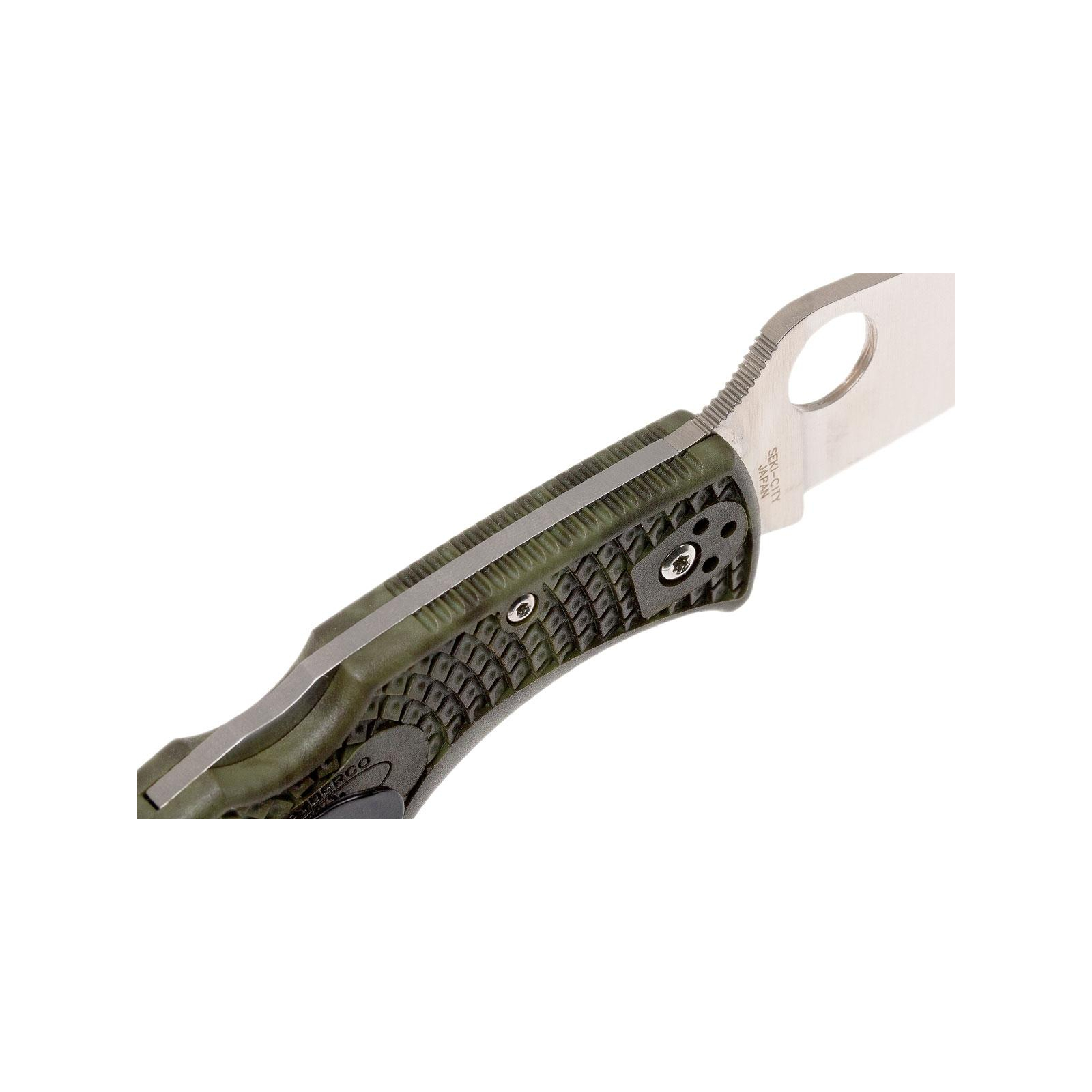 Нож Spyderco Endura 4 Flat Ground, camo (C10ZFPGR) изображение 6