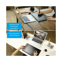 Графический планшет Huion Inspiroy Q11K V2 изображение 8