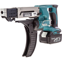 Шуруповерт Makita магазинный с автоматической подачей + кейс (DFR550RFE) изображение 2