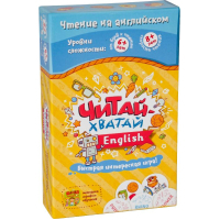 Настольная игра Банда умников Читай-Хватай English (УКР019)