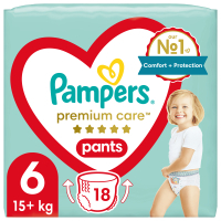 Подгузники Pampers Premium Care Pants Extra Large (15+ кг), 18 шт (8001090190543)