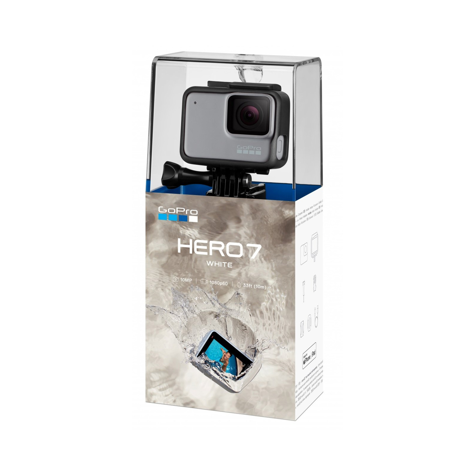 Экшн-камера GoPro HERO 7 White (CHDHB-601-RW) изображение 9