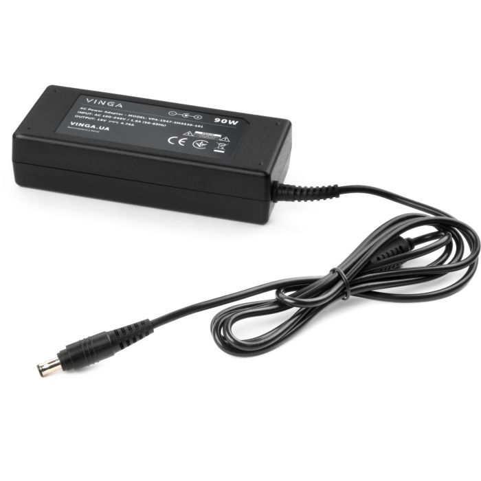 Блок питания к ноутбуку Vinga Samsung 90W 19V 4.74А 5.5*3.0 (VPA-1947-SM5530-101) изображение 2
