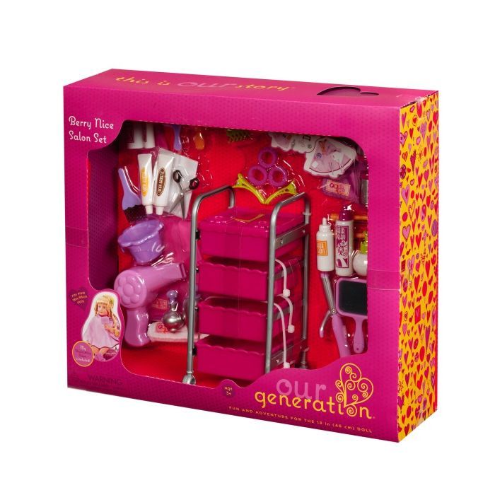 Аксессуар к кукле Our Generation Набор для парикмахерской (BD37034Z) изображение 3