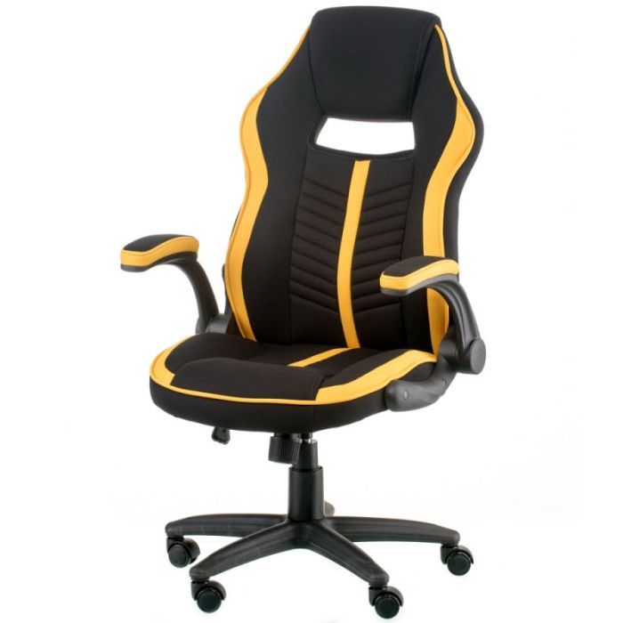 Кресло игровое Special4You Prime black/yellow (E5548)