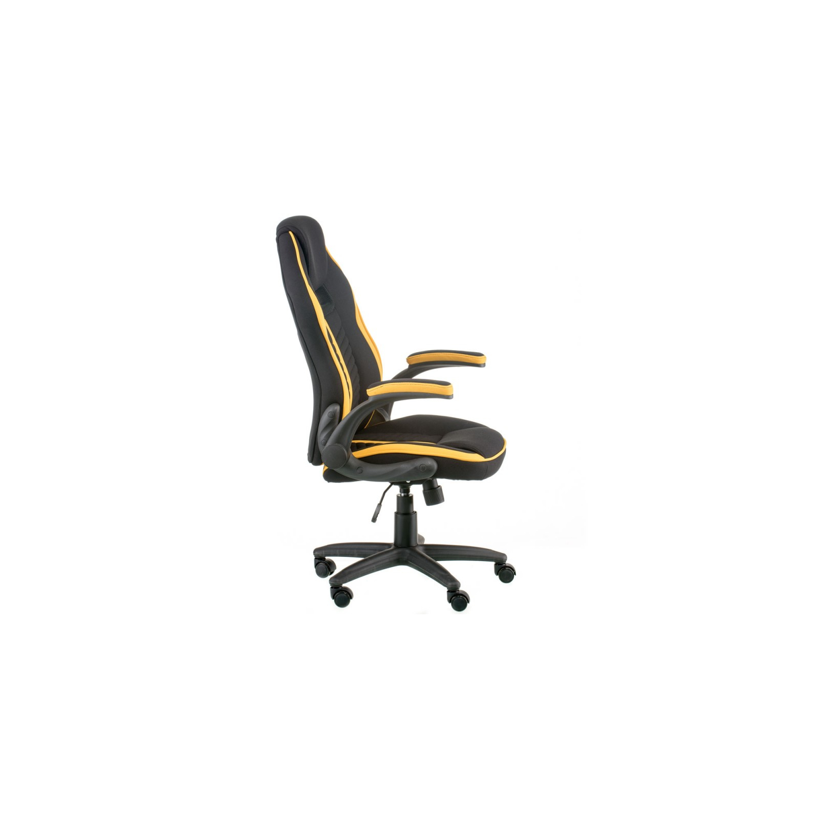 Кресло игровое Special4You Prime black/yellow (000003638) изображение 4