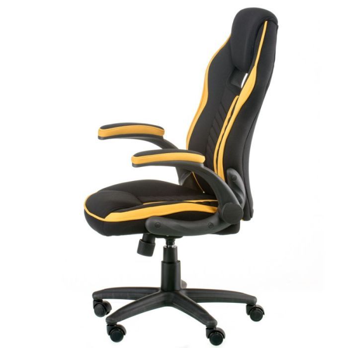 Кресло игровое Special4You Prime black/yellow (E5548) изображение 5