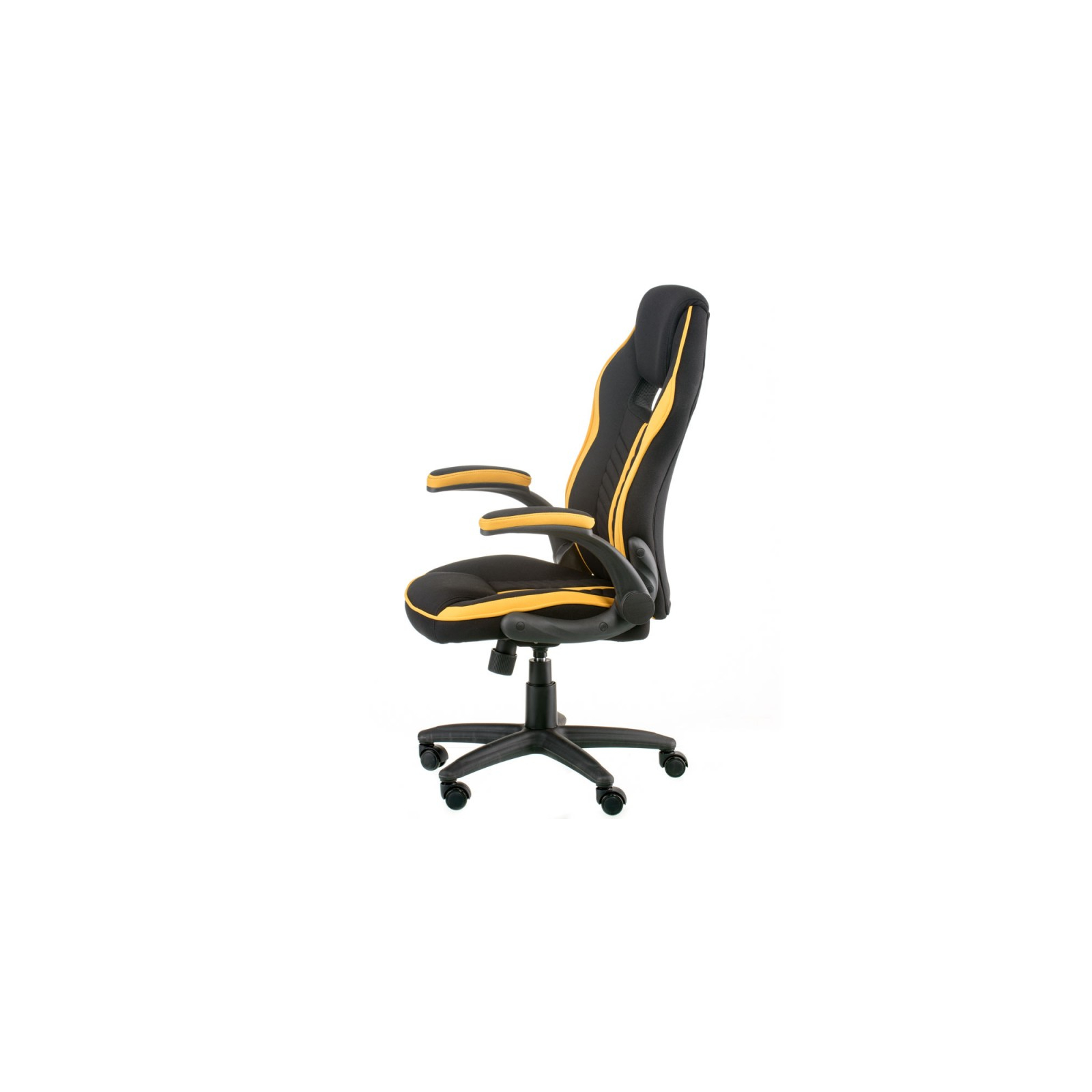 Кресло игровое Special4You Prime black/yellow (000003638) изображение 5