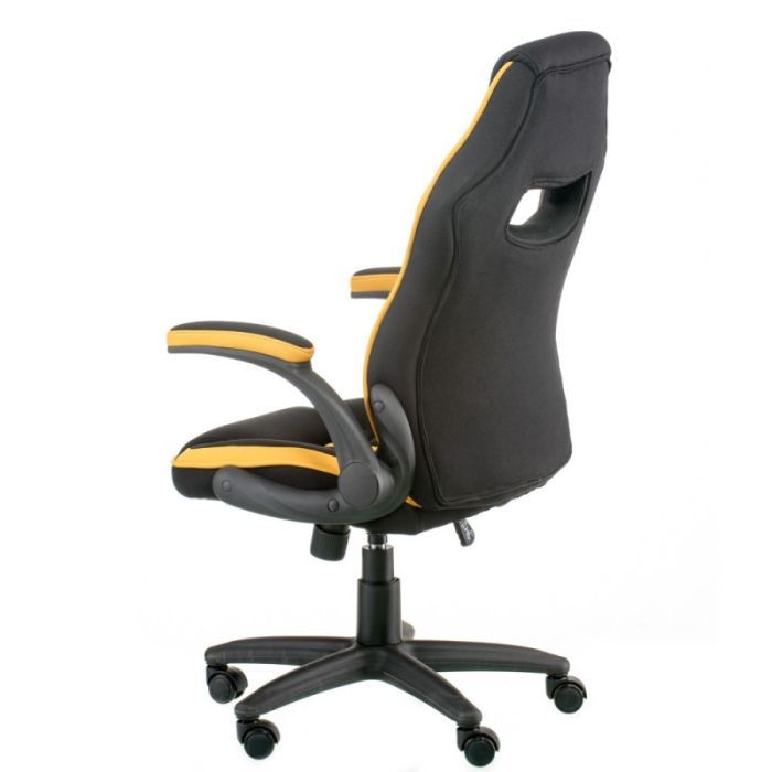 Кресло игровое Special4You Prime black/yellow (E5548) изображение 7