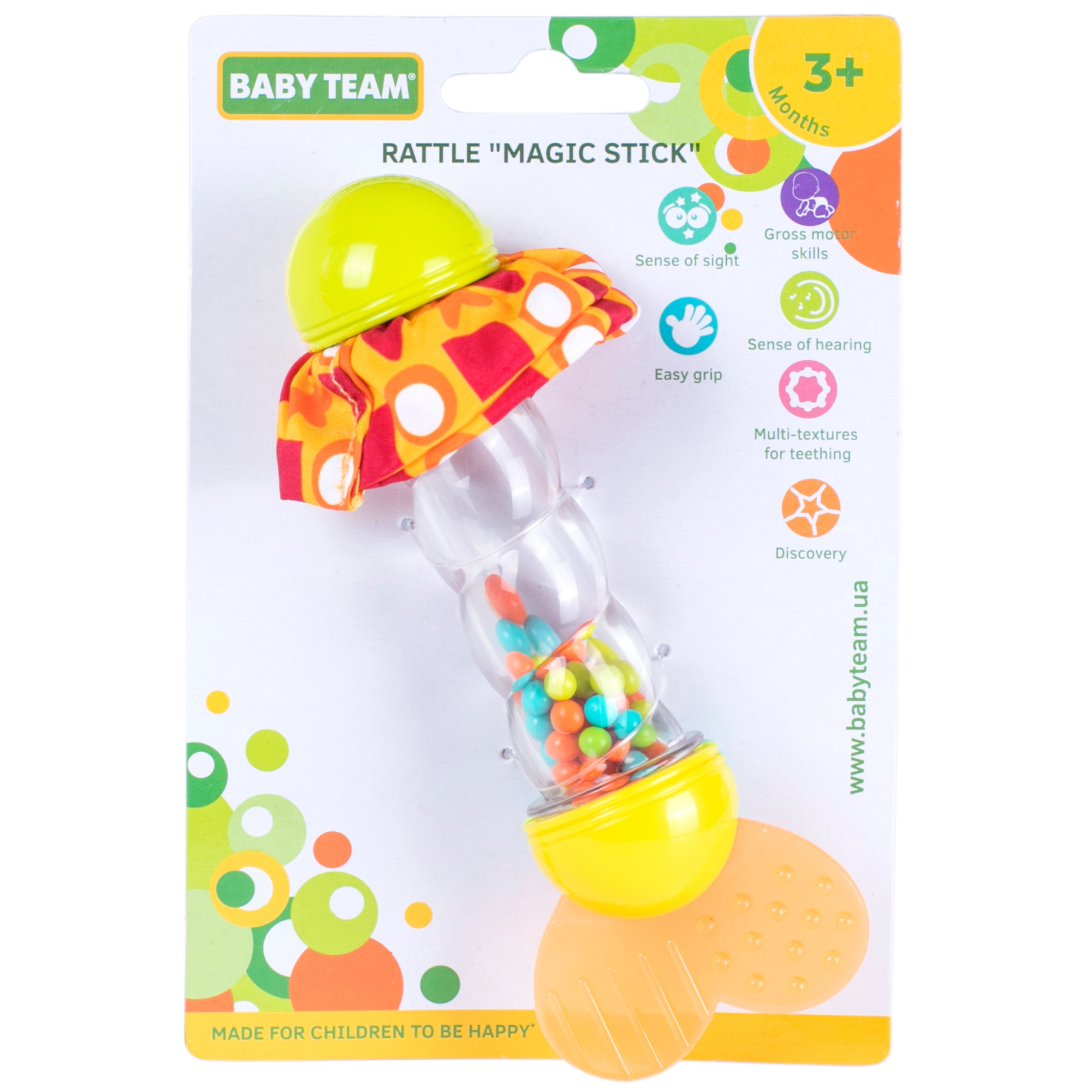 Погремушка Baby Team Волшебная палочка (8445) изображение 3