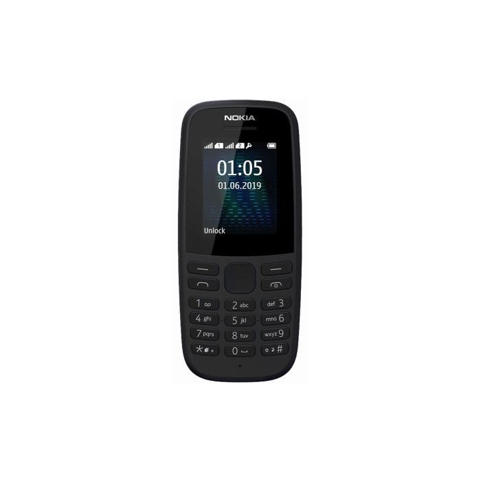 Мобильный телефон Nokia 105 SS 2019 Black (16KIGB01A13) изображение 2