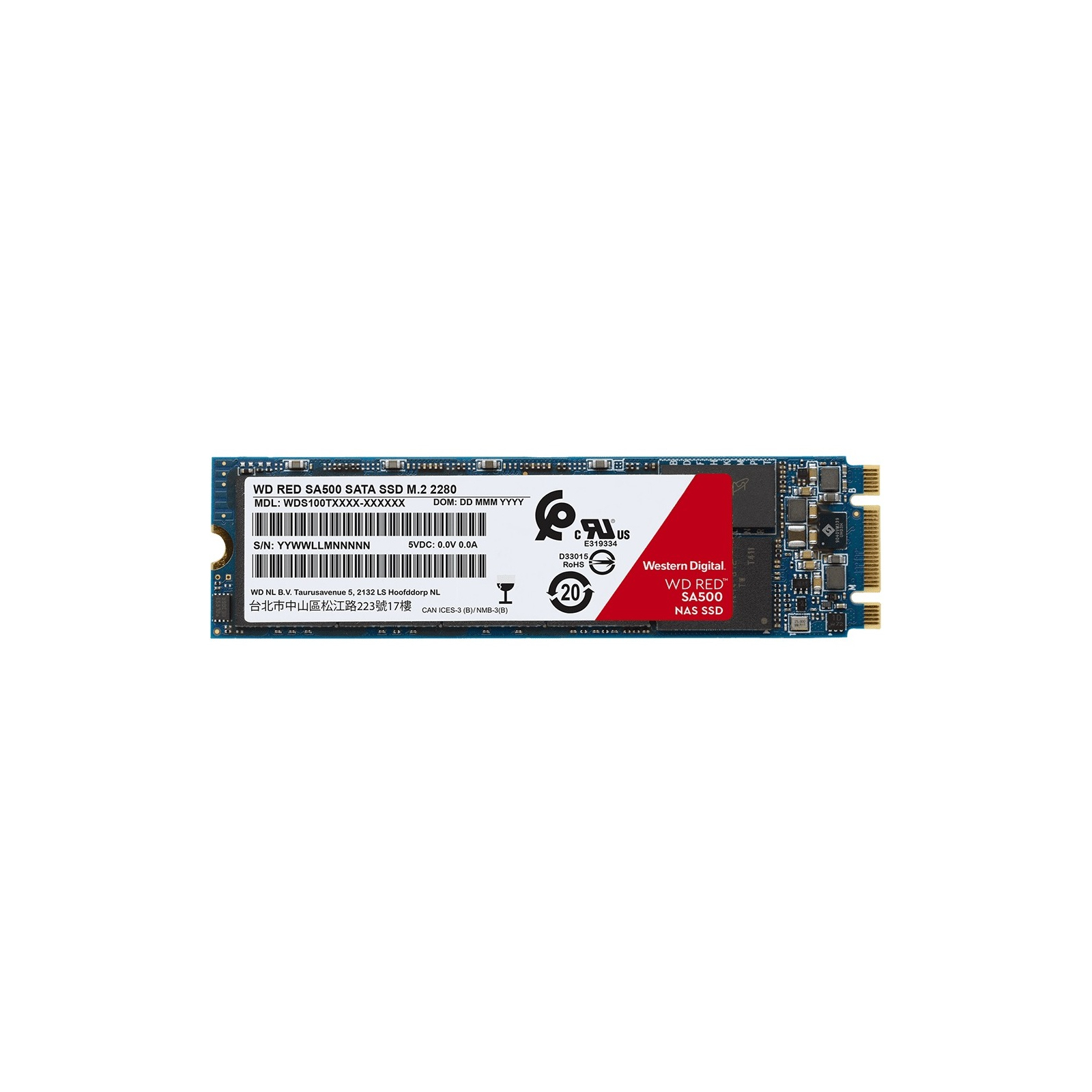 Накопичувач SSD M.2 2280 500GB WD (WDS500G1R0B) зображення 2