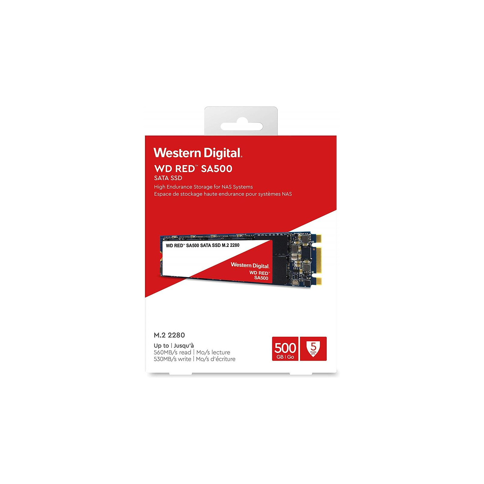 Накопитель SSD M.2 2280 500GB WD (WDS500G1R0B) изображение 3