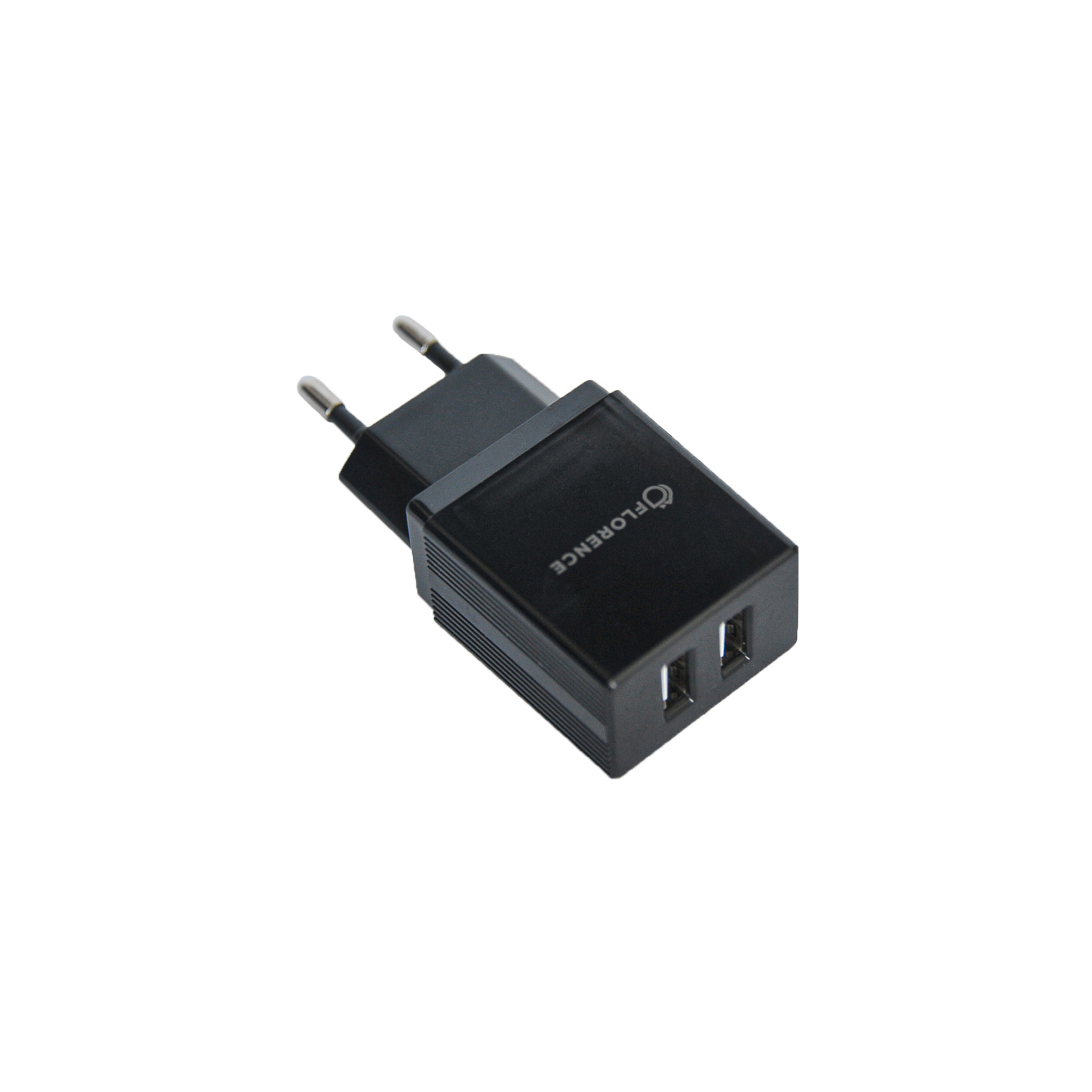 Зарядное устройство Florence 2USB 2A + microUSB cable black (FL-1021-KM) изображение 2