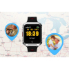 Смарт-годинник GoGPS М02 Black Телефон-часы с GPS треккером (M02BK) зображення 4