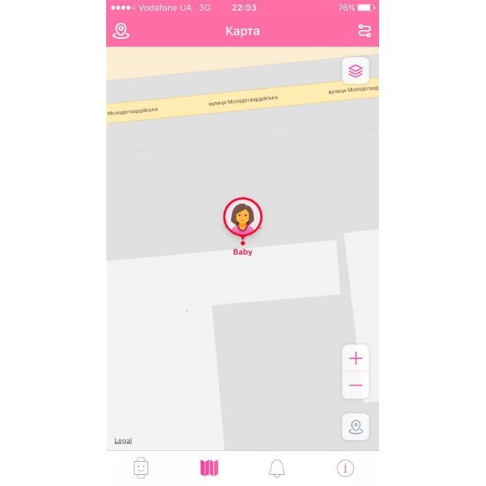 Смарт-часы GoGPS М02 Black Телефон-часы с GPS треккером (M02BK) изображение 6