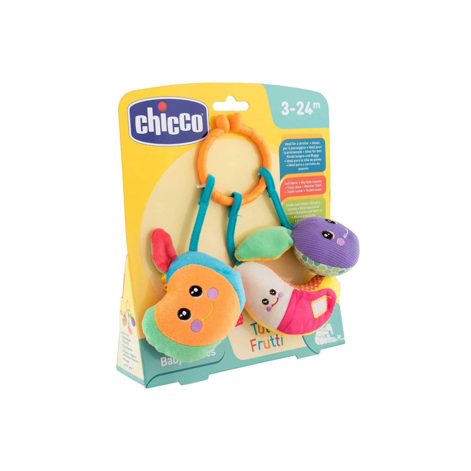Іграшка-підвіска Chicco TUTTI-FRUTTI (09227.00) зображення 3