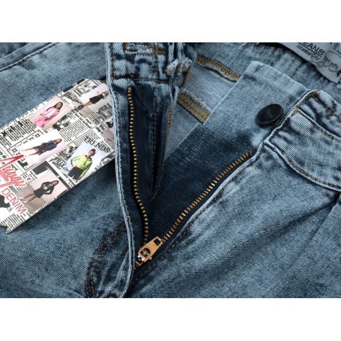 Шорты детские A-Yugi джинсовые (9225-164G-blue) изображение 4