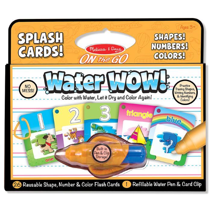 Набор для творчества Melissa&Doug Волшебная водная раскраска Цифры, формы, цвет (MD5237)
