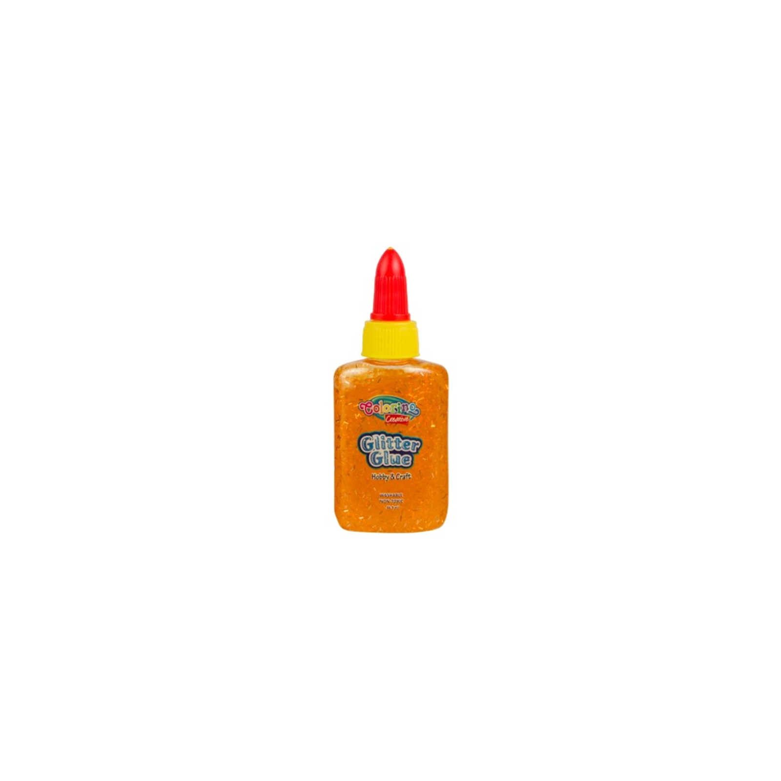 Набор для творчества Colorino Клей Confetti с блестками оранжевый (68765PTR-3)