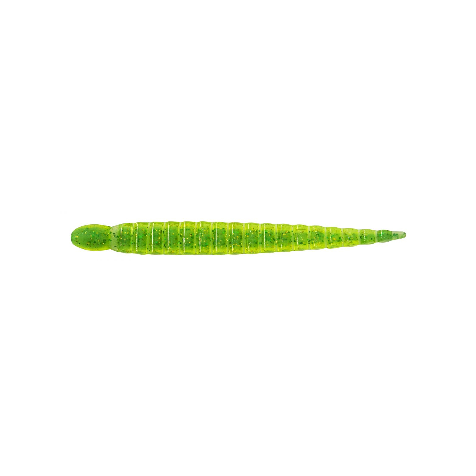 Силикон рыболовный Keitech Custom Leech 3" (10 шт/упак) ц:424 lime chartreuse (1551.06.44)