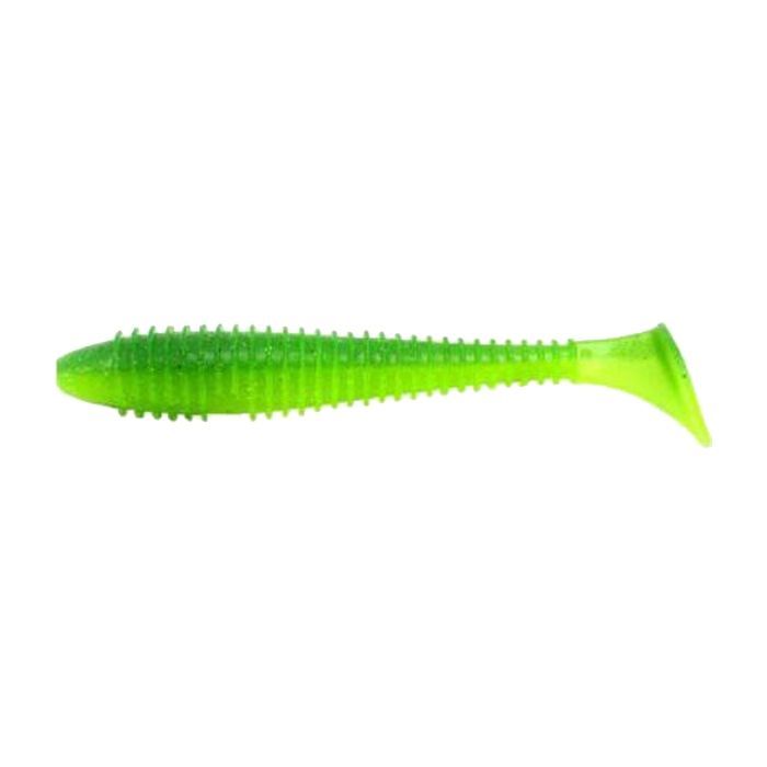 Силикон рыболовный Keitech Swing Impact FAT 5.8" (4 шт/упак) ц:424 lime chartreuse (1551.00.95)