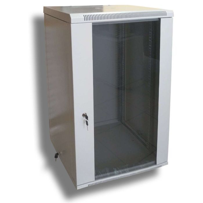 Шкаф настенный Hypernet 18U 19" 600x450 (WMNC-18U-FLAT)