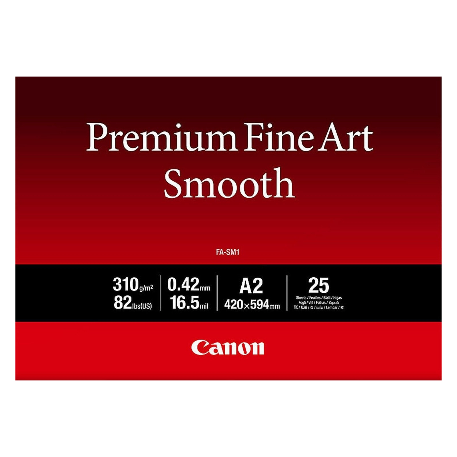 Фотобумага Canon A2 Premium Fine Art Paper Smooth, 25с. (1711C006)