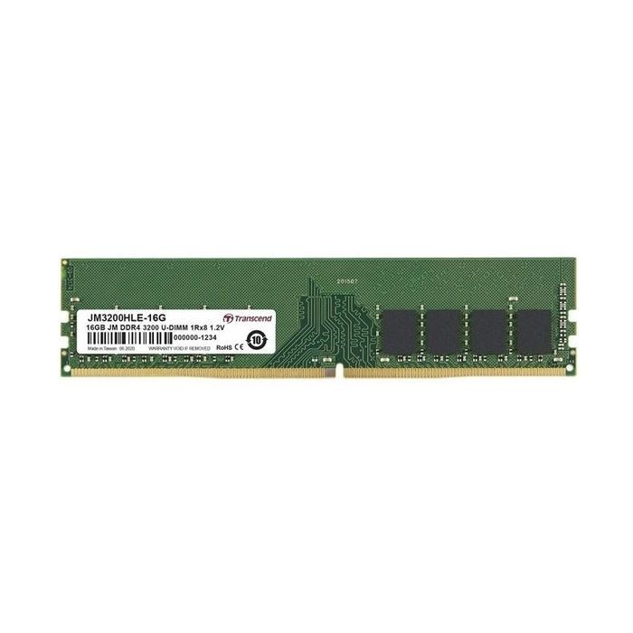 Модуль памяти для компьютера DDR4 16GB 3200 MHz Transcend (JM3200HLE-16G)