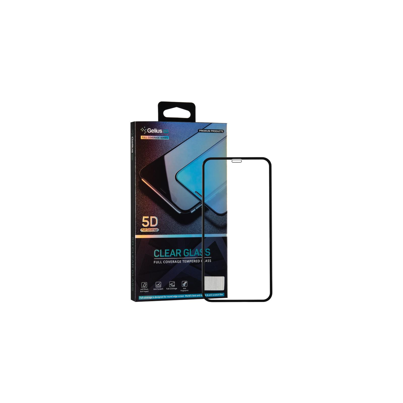 Стекло защитное Gelius Pro 5D Clear Glass for iPhone X/XS Black (00000070947) изображение 4