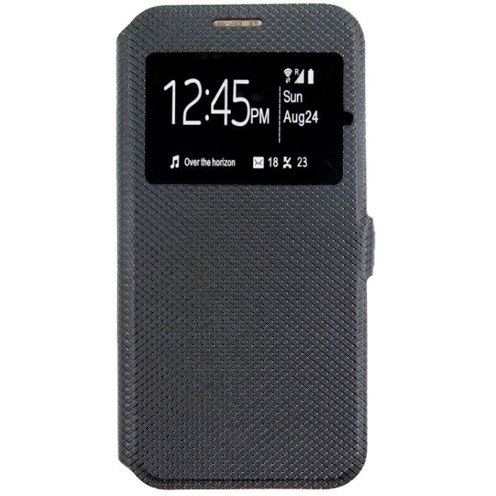 Чехол для мобильного телефона Dengos Flipp-Book Call ID Huawei Y5P, black (DG-SL-BK-263) (DG-SL-BK-263)