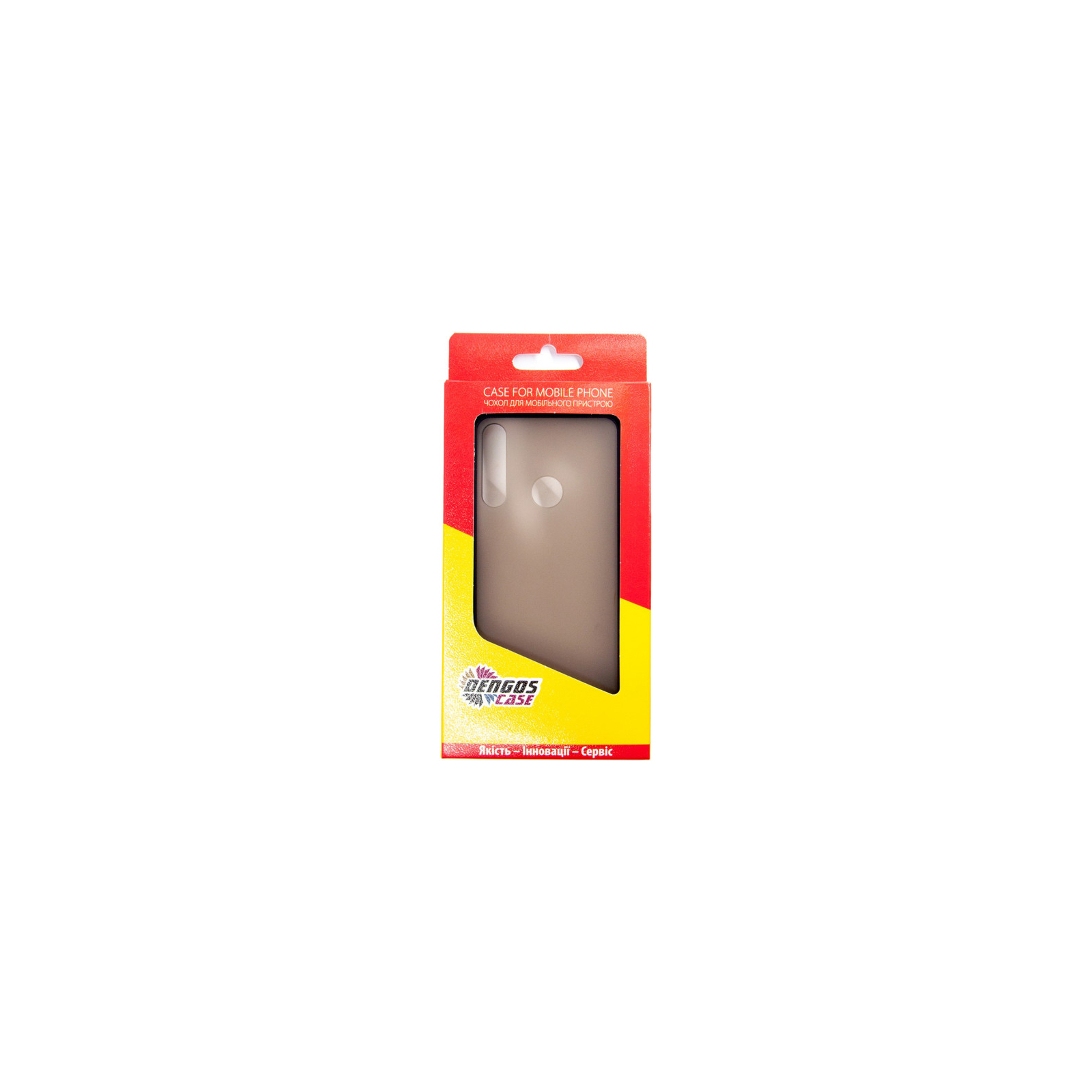 Чехол для мобильного телефона Dengos Matt Huawei Y6P, black (DG-TPU-MATT-54) (DG-TPU-MATT-54) изображение 4
