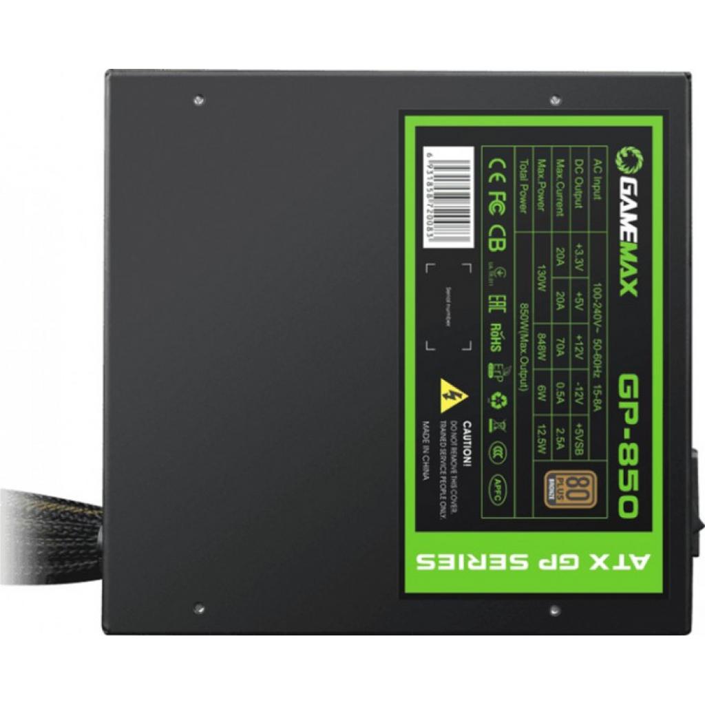 Блок питания Gamemax 850W (GP-850) изображение 8