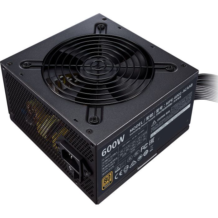 Блок питания CoolerMaster 600W MWE 600 Bronze V2 (MPE-6001-ACAAB-EU) изображение 2