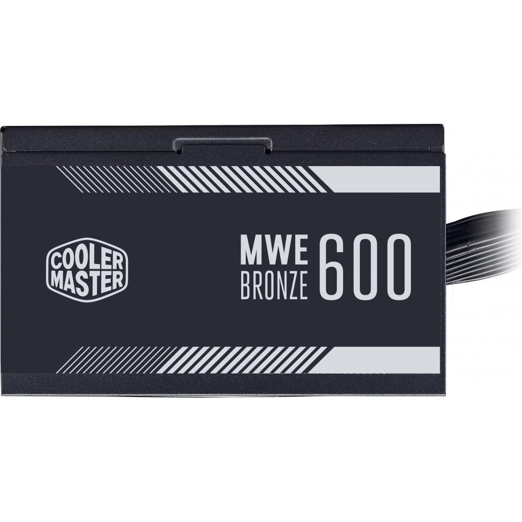 Блок живлення CoolerMaster 600W MWE 600 Bronze V2 (MPE-6001-ACAAB-EU) зображення 5