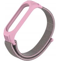 Ремешок для фитнес браслета Armorstandart Sport Loop для Xiaomi Mi Band 5 Pink (ARM56872)