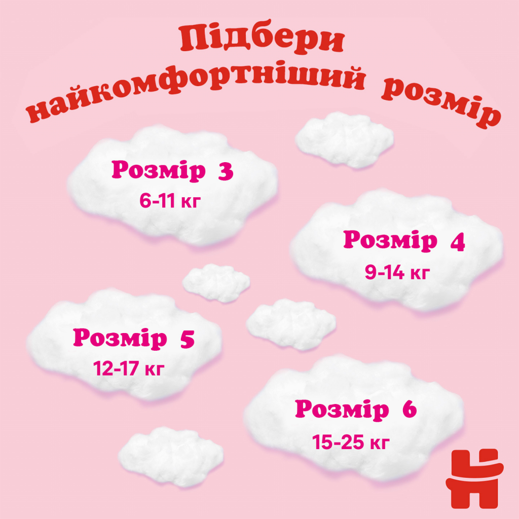 Підгузки Huggies Pants 3 M-Pack (6-11 кг) для дівчаток 116 (5029054568033) зображення 5