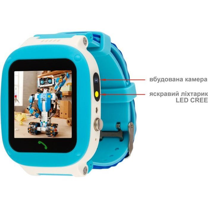Смарт-годинник Amigo GO004 Splashproof Camera+LED Green (856042) зображення 3