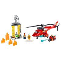 Конструктор LEGO City Fire Пожарный спасательный вертолет 212 деталей (60281) изображение 2