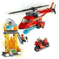 Конструктор LEGO City Fire Пожарный спасательный вертолет 212 деталей (60281) изображение 3