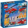 Конструктор LEGO City Fire Пожарный спасательный вертолет 212 деталей (60281) изображение 9