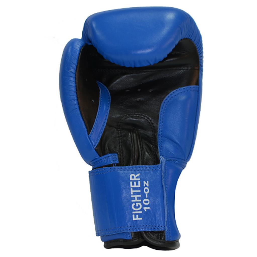 Боксерские перчатки Benlee Fighter 10oz Blue/Black (194006 (blue/blk) 10oz) изображение 3