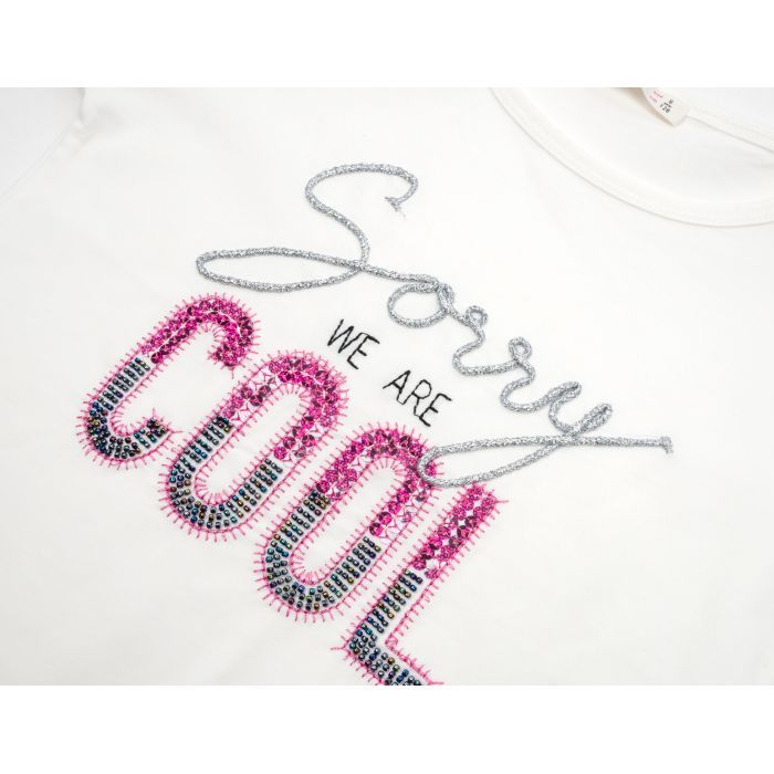 Футболка дитяча Breeze "SORRY WE ARE COOL" (14281-128G-cream) зображення 3