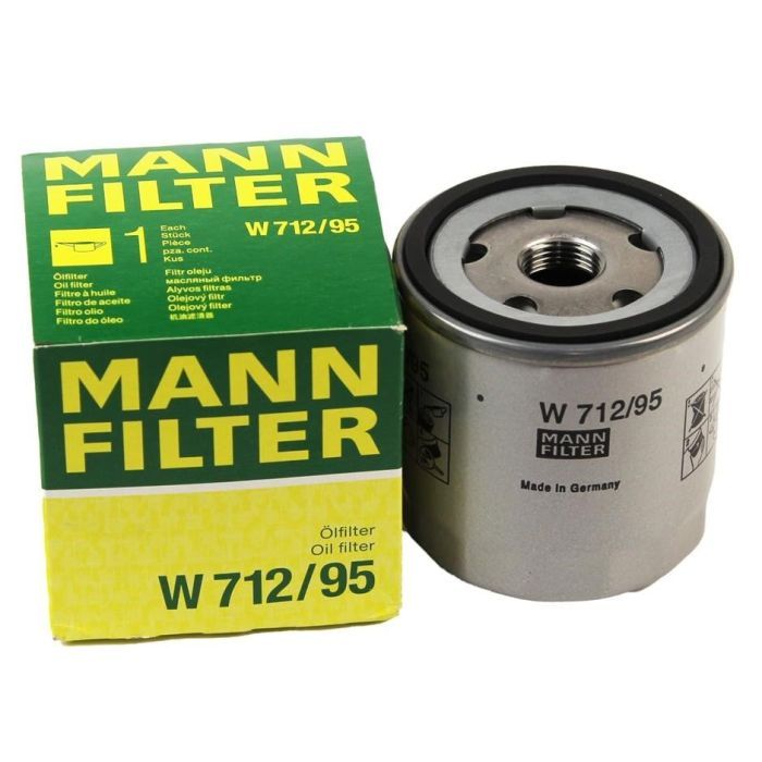 Фильтр масляный Mann W712/95 изображение 2