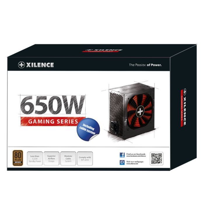 Блок живлення Xilence 650W (XP650R10) зображення 5