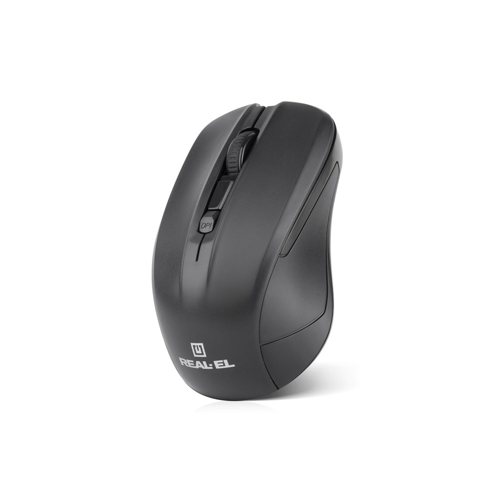 Мишка REAL-EL RM-307 Wireless Black зображення 7